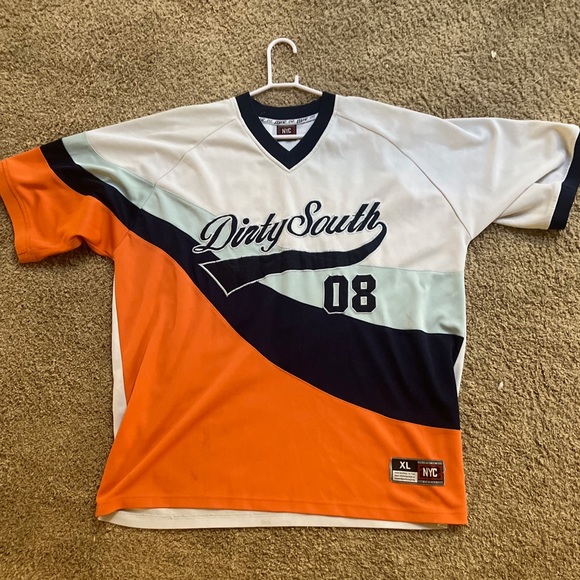 NYC | Shirts | Dirty South Jersey Mens Xl Vintage 8 Hip Hop